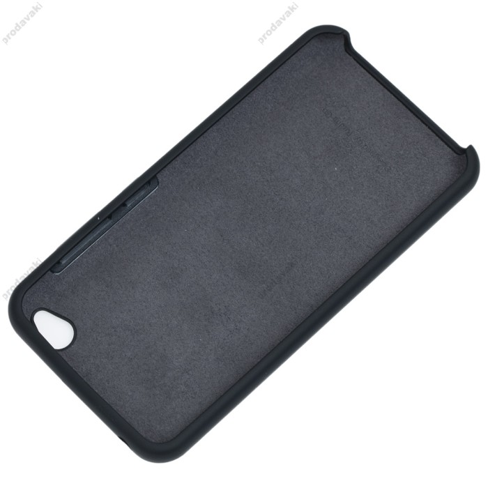 Чохол для Xiaomi Redmi Go Silky Soft Touch "чорний"