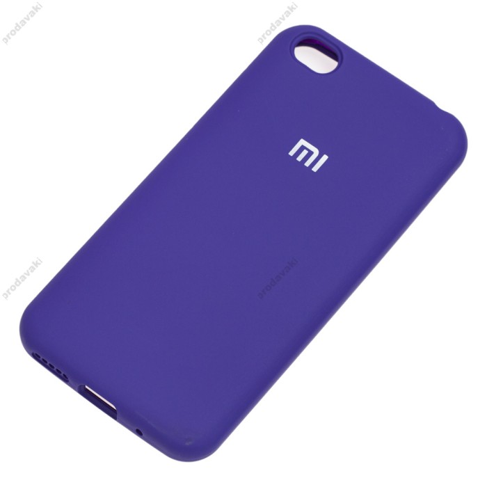 Чохол для Xiaomi Redmi Go Silicone Full фіолетовий