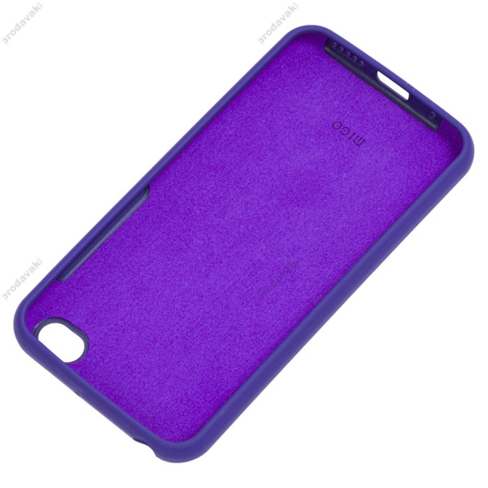 Чохол для Xiaomi Redmi Go Silicone Full фіолетовий