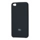 Чохол для Xiaomi Redmi Go Silky Soft Touch "чорний"