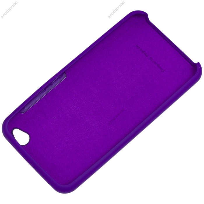 Чохол для Xiaomi Redmi Go Silky Soft Touch "фіолетовий"