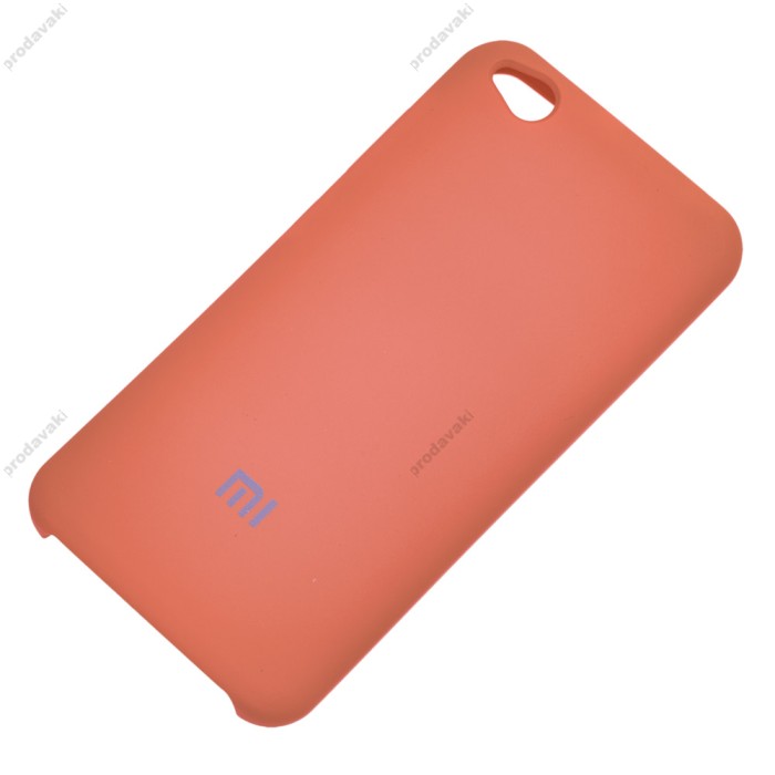 Чохол для Xiaomi Redmi Go Silky Soft Touch "пудра"