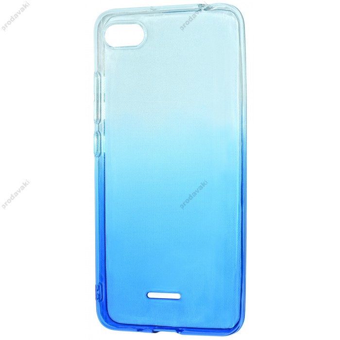 Чохол для Xiaomi Redmi Go Gradient Design біло-блакитний