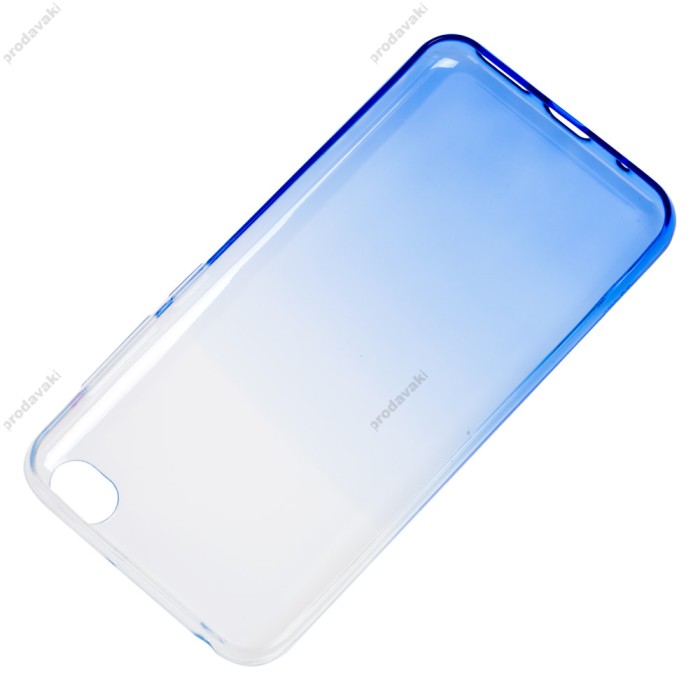 Чохол для Xiaomi Redmi Go Gradient Design біло-блакитний