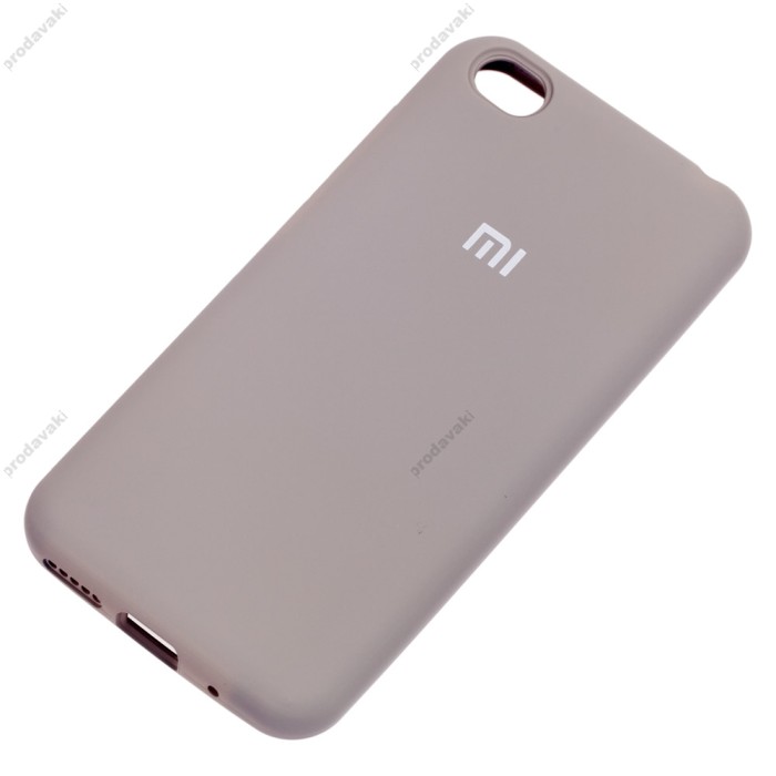 Чохол для Xiaomi Redmi Go Silicone Full сірий