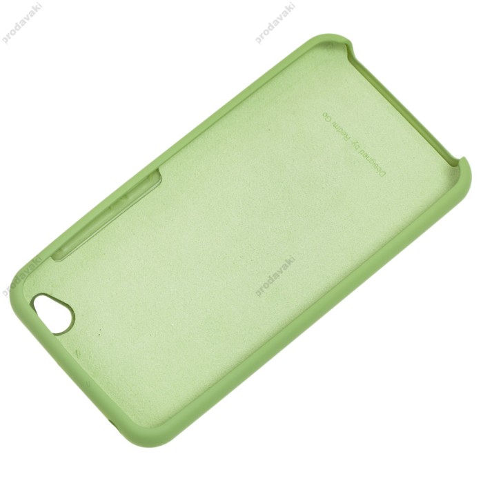 Чохол для Xiaomi Redmi Go Silky Soft Touch "м'ятний"