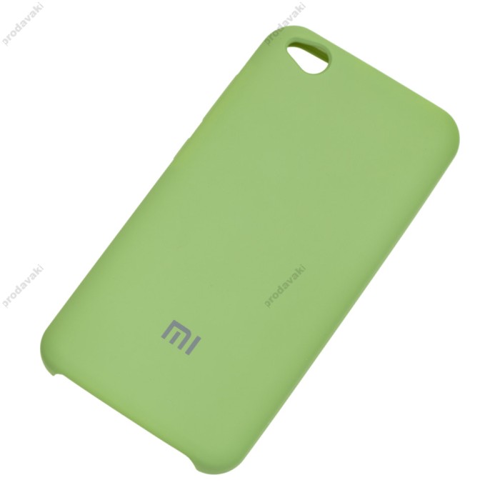 Чохол для Xiaomi Redmi Go Silky Soft Touch "м'ятний"