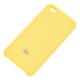 Чохол для Xiaomi Redmi Go Silky Soft Touch "лимонний"