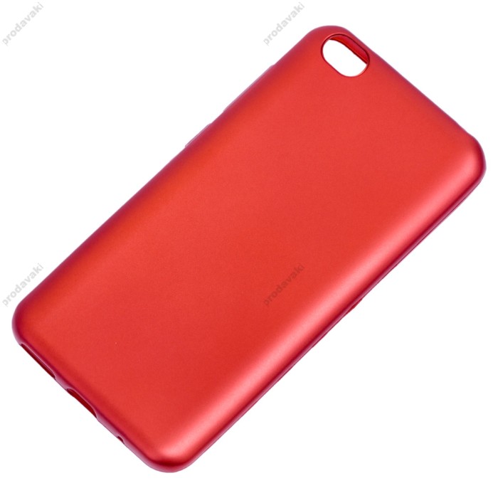 Чохол для Xiaomi Redmi Go Soft матовий темно-червоний