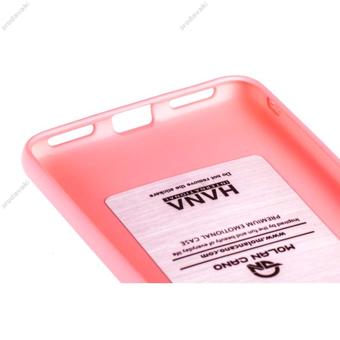Чохол для Xiaomi Pocophone F1 Molan Cano Jelly рожевий