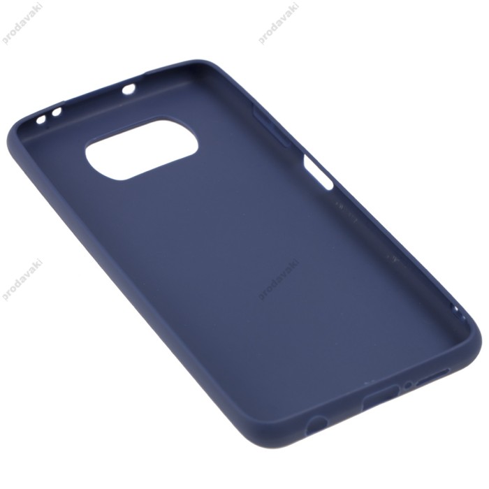 Чохол для Xiaomi Poco X3 Candy синій