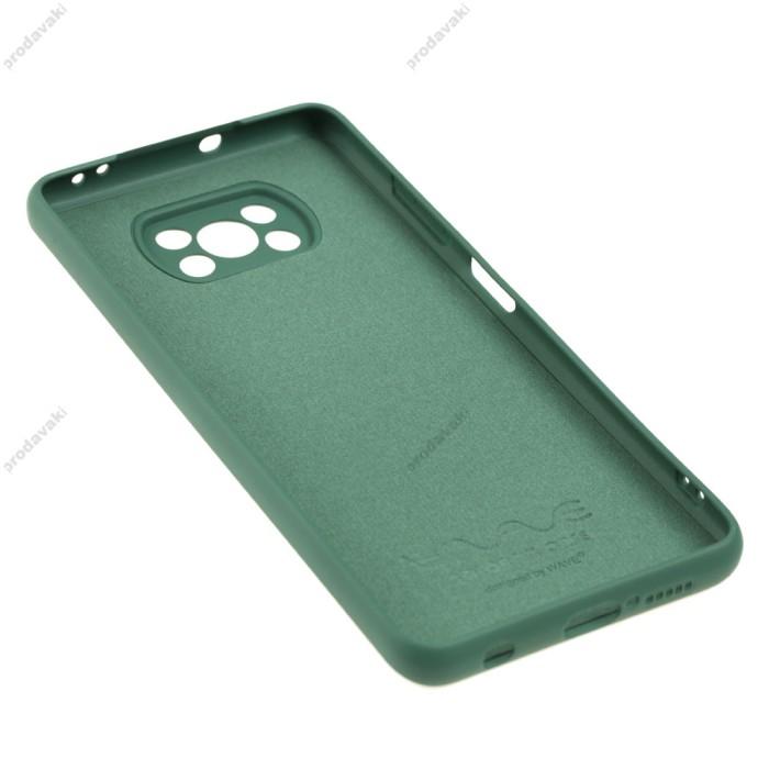 Чохол для Xiaomi Poco X3 Wave colorful forest green