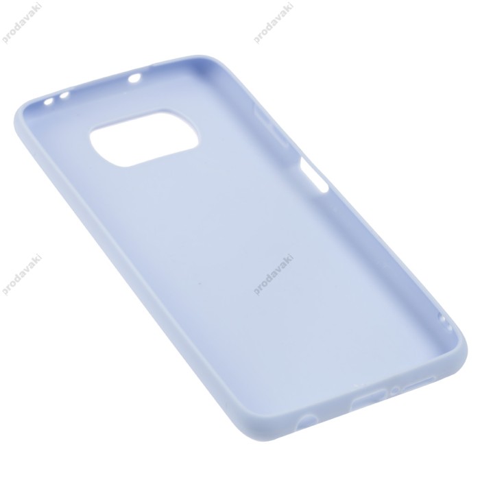 Чохол для Xiaomi Poco X3 Candy блакитний / lilac blue