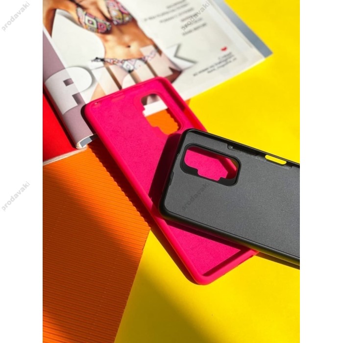 Чохол для Xiaomi Poco X3/X3 Pro Lime silicon з мікрофіброю оранжевий (orange)