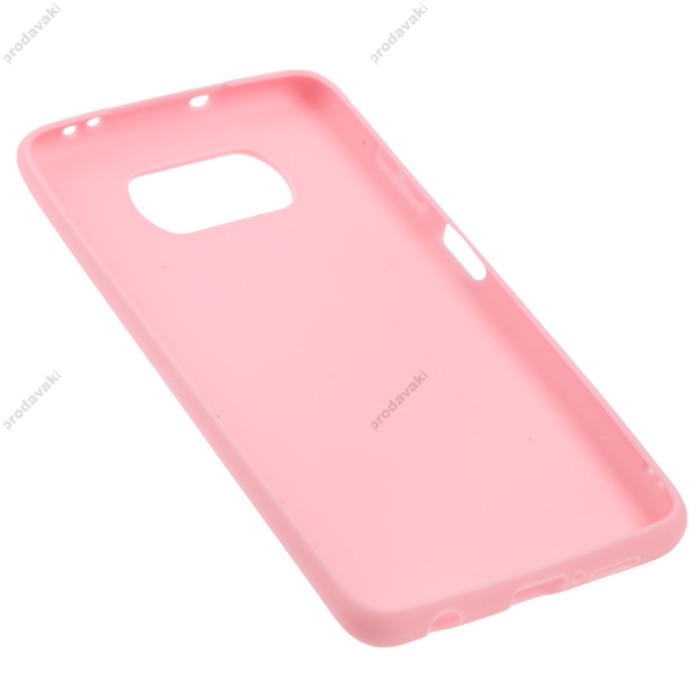 Чохол для Xiaomi Poco X3 Candy рожевий