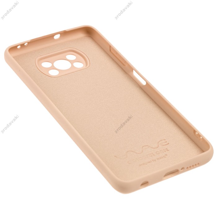 Чохол для Xiaomi Poco X3 Wave colorful pink sand