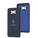 Чохол Xiaomi Poco X3 / X3 Pro Full Premium Тризуб синій / midnight blu