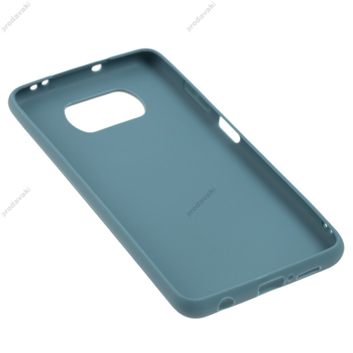 Чохол для Xiaomi Poco X3 Candy синій / powder blue