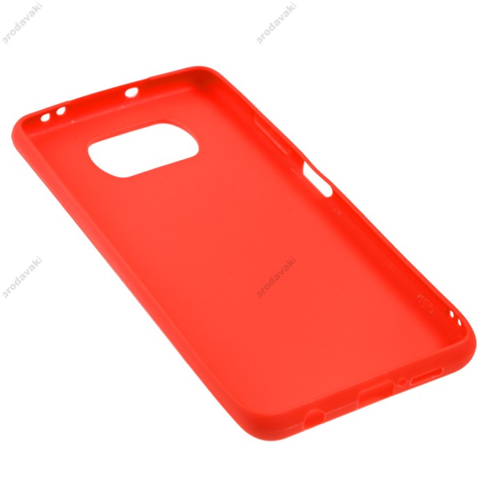 Чохол для Xiaomi Poco X3 Candy червоний