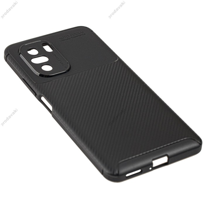 Чохол Xiaomi Poco F3 / Redmi K40 / K40 Pro Ultimate Carbon чорний