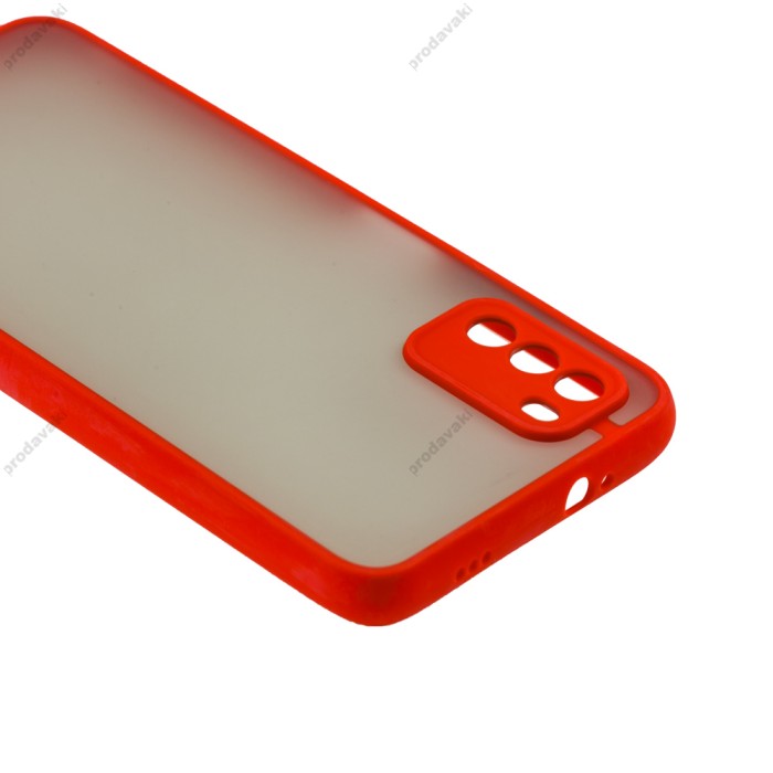 Чохол Xiaomi Poco M3 LikGus Totu camera protect червоний