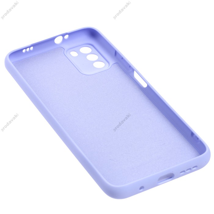 Чохол для Xiaomi Poco M3 Wave colorful фіолетовий / light purple