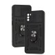 Чохол для Xiaomi Poco M3 Serge Ring Armor ударостійкий чорний