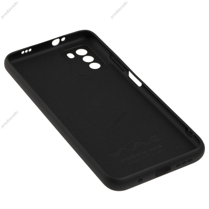 Чохол Xiaomi Poco M3 Wave colorful чорний