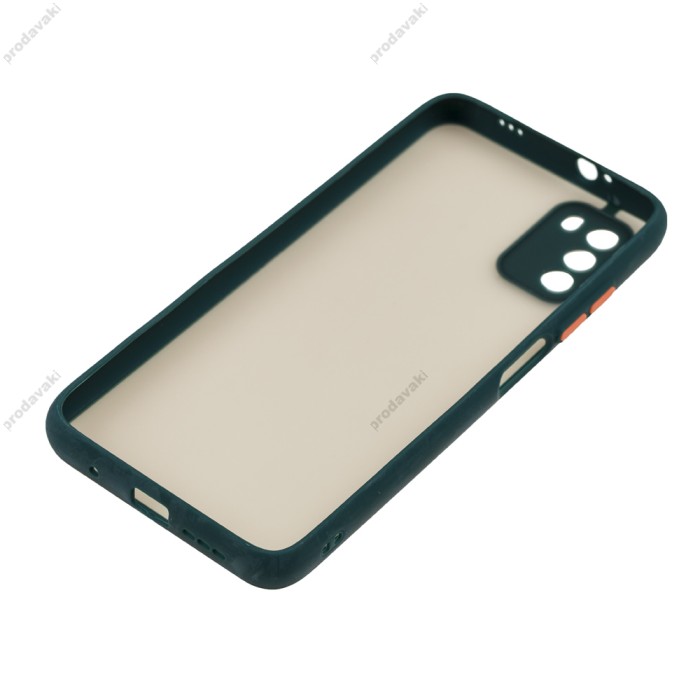 Чохол Xiaomi Poco M3 LikGus Totu camera protect оливковий
