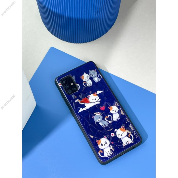 Чохол для Xiaomi Poco M4 Pro 5G / Note 11S Wave Majesty pretty kittens / light purple