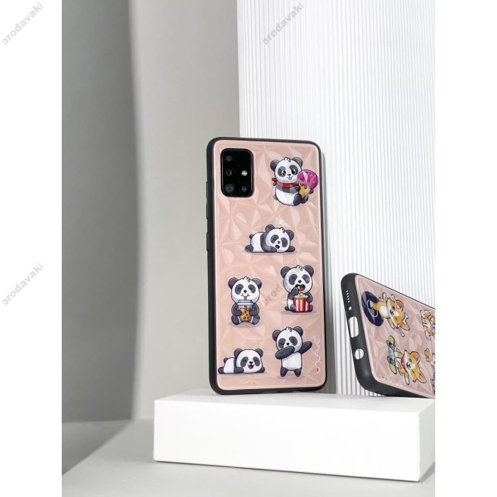 Чохол для Xiaomi Poco M4 Pro 5G / Note 11S 5G Wave Majesty baby panda / light pink