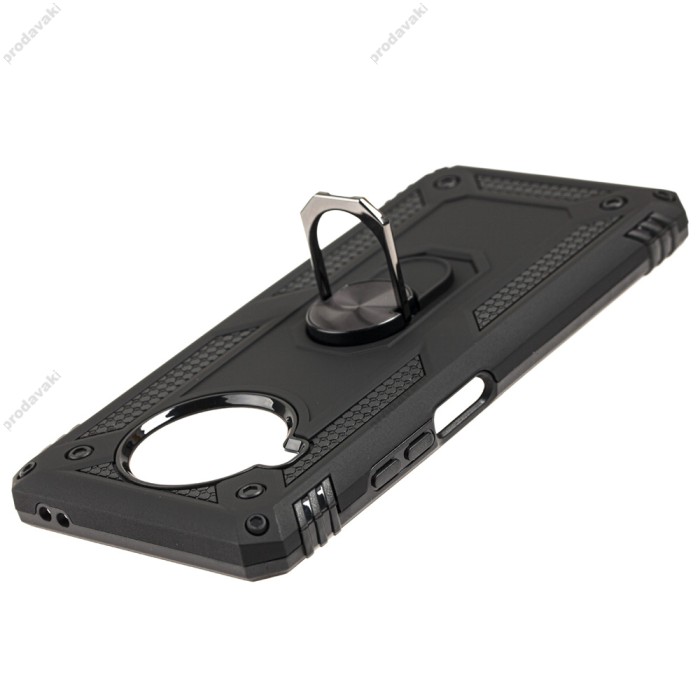 Чохол для Xiaomi Mi 10T Lite Serge Ring ударостійкий чорний