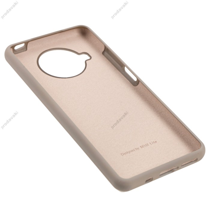 Чохол для Xiaomi Mi 10T Lite Silicone Full сірий / lavender