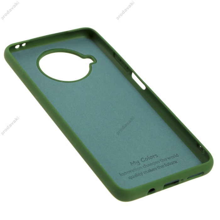 Чохол для Xiaomi Mi 10T Lite Silicone Full зелений / dark green