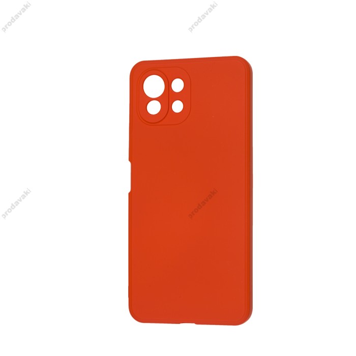 Чохол для Xiaomi Mi 11 Lite Wave camera colorful red