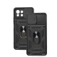 Чохол для Xiaomi Mi 11 Lite Serge Ring Armor ударостійкий чорний
