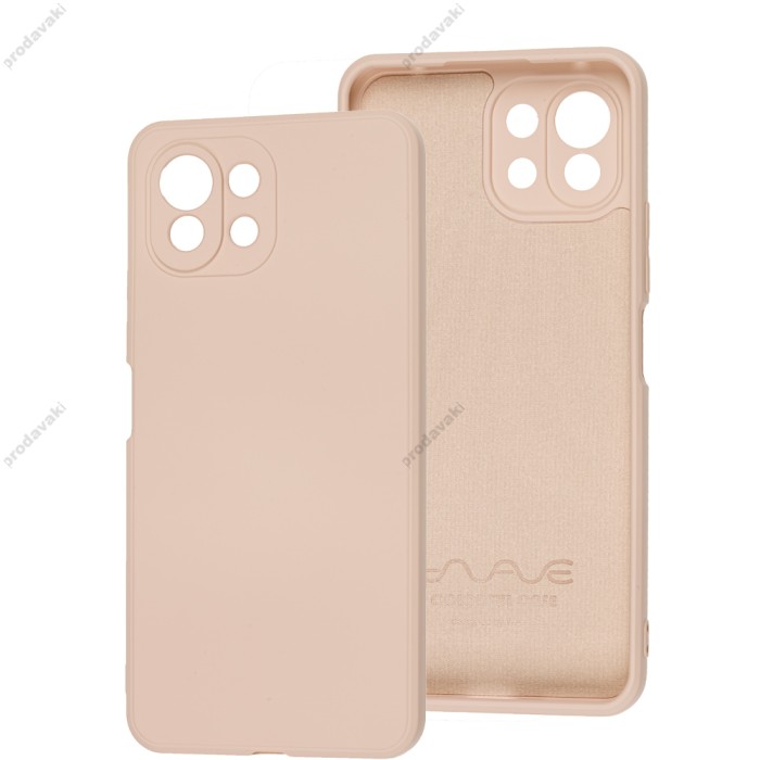 Чохол для Xiaomi Mi 11 Lite Wave camera colorful pink sand