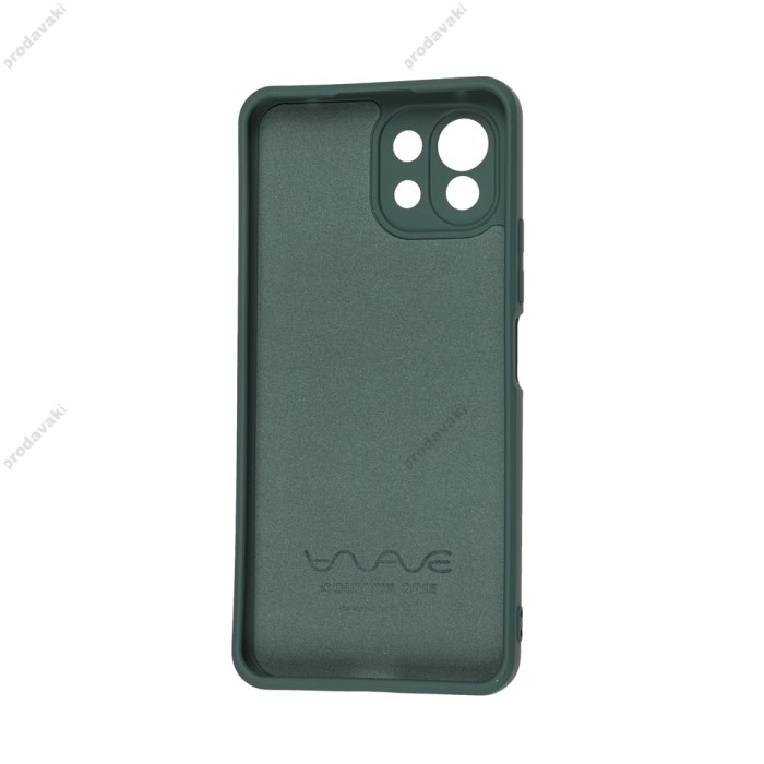 Чохол для Xiaomi Mi 11 Lite Wave camera colorful forest green
