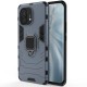 Чохол для Xiaomi Mi 11 Lite Transformer Ring ударостійкий з кільцем сірий