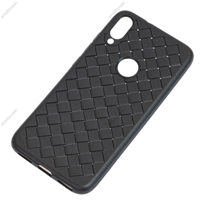 Чохол для Xiaomi Mi Play Weaving чорний