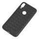 Чохол для Xiaomi Mi Play Weaving чорний