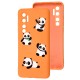 Чохол для Xiaomi Mi Note 10 Lite Wave Fancy panda / peach