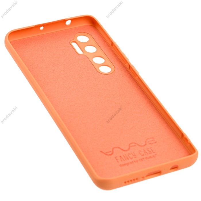 Чохол для Xiaomi Mi Note 10 Lite Wave Fancy panda / peach