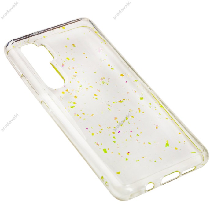 Чохол для Xiaomi Mi Note 10 Lite Wave confetti прозорий мікс