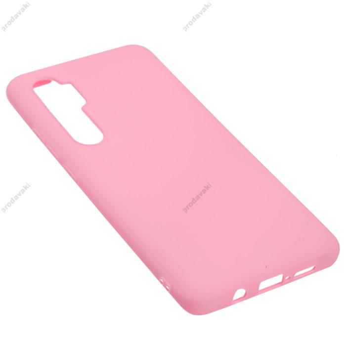 Чохол для Xiaomi Mi Note 10 Lite Candy рожевий