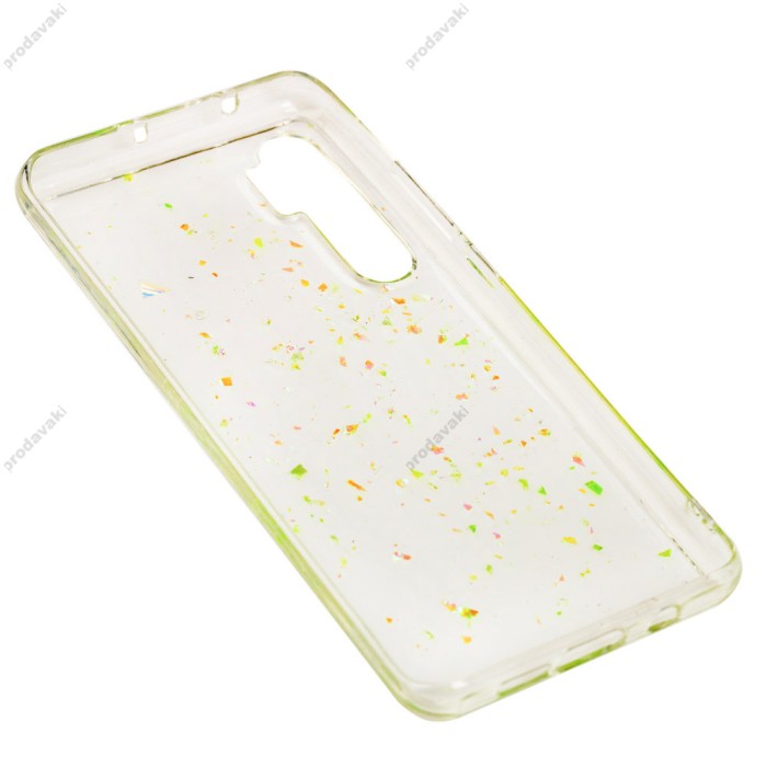 Чохол для Xiaomi Mi Note 10 Lite Wave confetti прозорий мікс