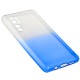 Чохол для Xiaomi Mi Note 10 Lite Gradient Design біло-блакитний