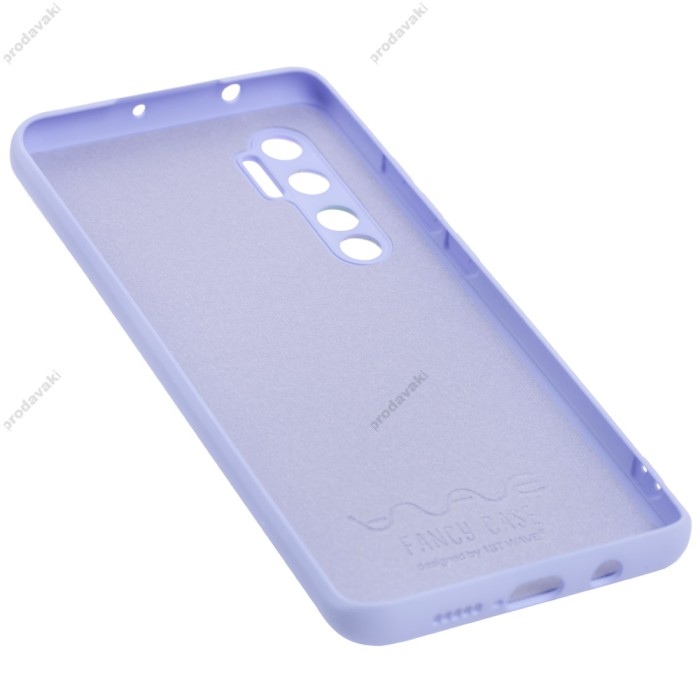 Чохол для Xiaomi Mi Note 10 Lite Wave Fancy pigeon with sunflower seeds / light purpl