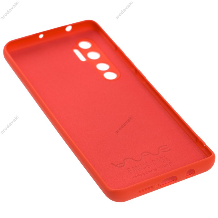 Чохол Xiaomi Mi Note 10 Lite Wave Fancy color style / red
