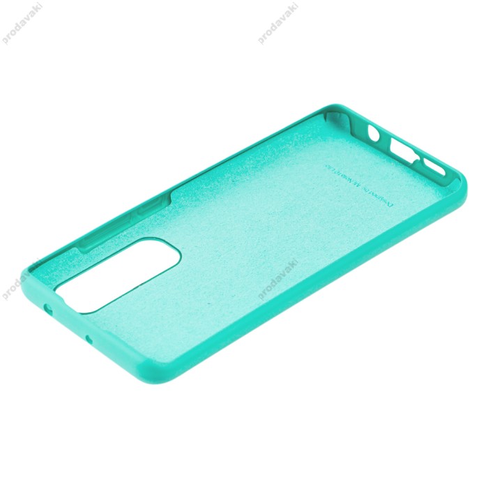 Чохол для Xiaomi Mi Note 10 Lite Silicone Full бірюзовий